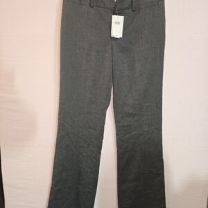 NWT Banana Republic Martin Fit Pants Womens 2 Grey Trouser Y2K Work